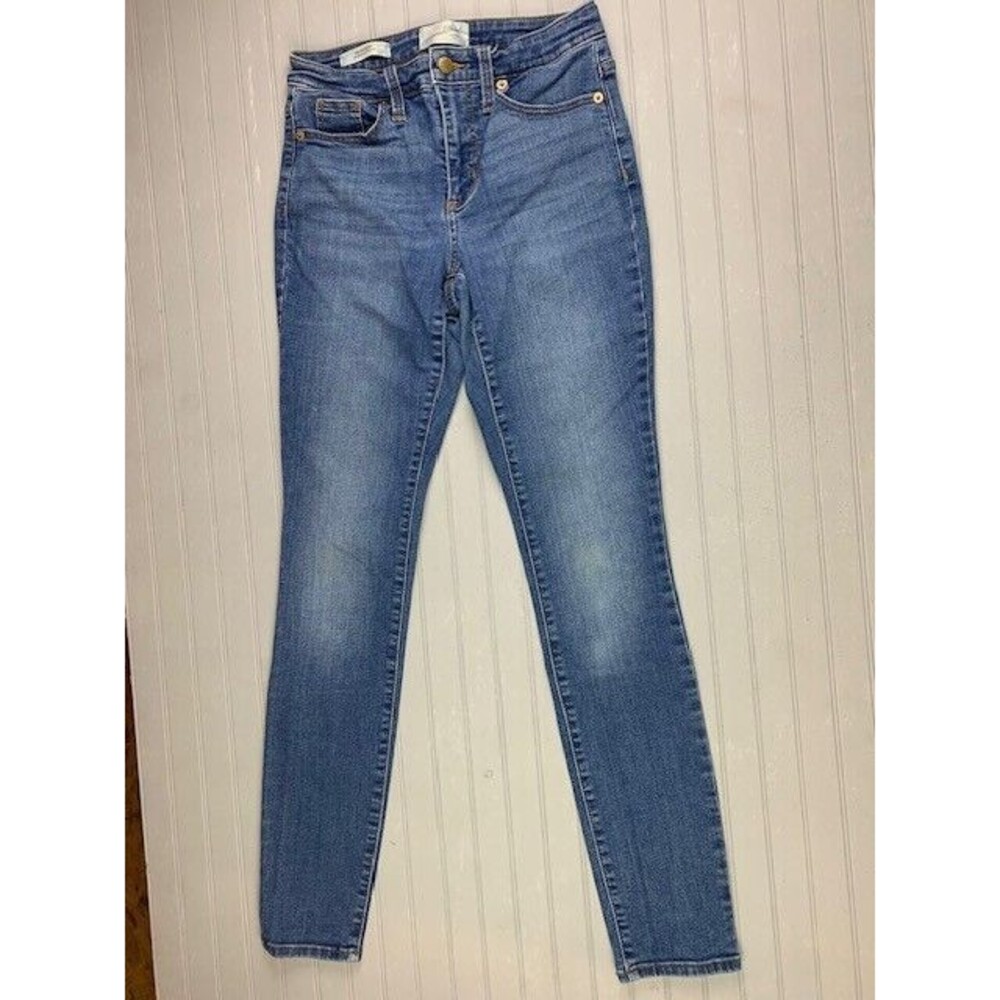 Universal Thread Size 2 26L Womens Jeans High Rise Skinny Mid Rise Stretch